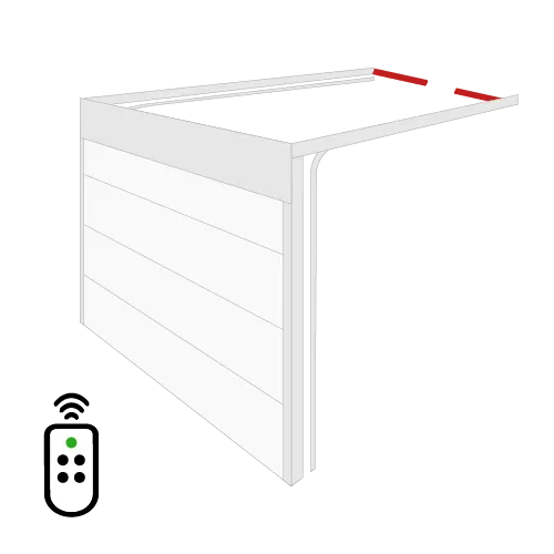Porte de garage, option Automatique